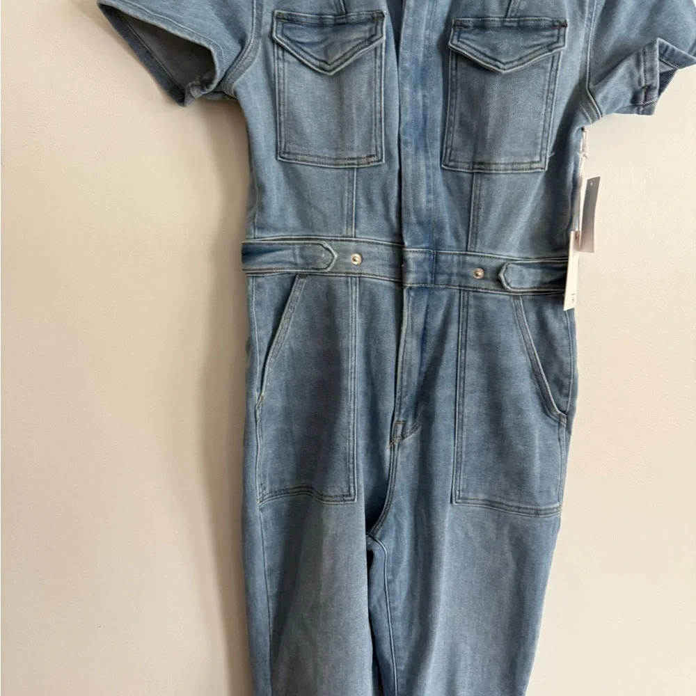 Good American Light Blue Fit for Success Jumpsuit - Picture 5 of 8